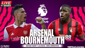 Nhận định, soi kèo Arsenal vs Bournemouth (22h00, 4/3), Ngoại hạng Anh vòng 26
