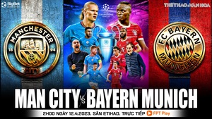 Nhận định, nhận định bóng đá Man City vs Bayern Munich (2h00, 12/4), lượt đi tứ kết Cúp C1 