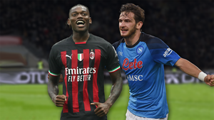 Milan vs Napoli: Cuộc chiến Leao và Kvaratskhelia