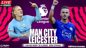 Nhận định, nhận định bóng đá Man City vs Leicester (23h30, 15/4): Man xanh đại thắng
