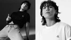 Jungkook BTS 'đốn tim' fan toàn cầu với áo thun biểu tượng của Calvin Klein