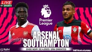 Nhận định, nhận định bóng đá Arsenal vs Southampton (02h00, 22/4), Ngoại hạng Anh vòng 32