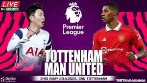 Nhận định bóng đá Tottenham vs MU (2h15, 28/4), nhận định bóng đá Ngoại hạng Anh vòng 33