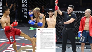MMA Việt Nam thừa nhận sai sót ở trận đấu tranh cãi của võ sĩ Brazil, 3 trọng tài bị kỉ luật