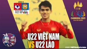 Nhận định bóng đá U22 Việt Nam vs U22 Lào (19h00, 30/4), nhận định bóng đá SEA Games 32 