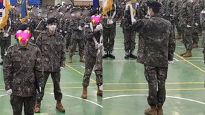 Jin BTS trong những bức ảnh mới nhất tại lễ tốt nghiệp huấn luyện quân sự 