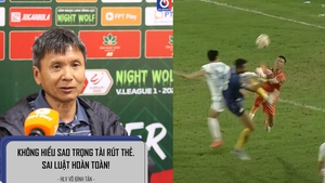 HLV Khánh Hòa chỉ trích trọng tài về quả 11m gây tranh cãi sau màn bẻ còi gây xôn xao V-League