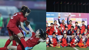 Tuyển nữ Việt Nam mưa tiền thưởng từ VFF và THACO sau khi lập kỳ tích lịch sử ở SEA Games