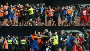 HLV U22 Indonesia đổ lỗi cho đối thủ về vụ xô xát, cầu thủ Thái Lan nổi nóng chỉ ra sự thật