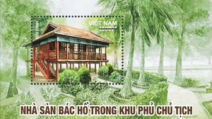 Bộ tem đặc biệt 'Nhà sàn Bác Hồ trong khu Phủ Chủ tịch': Di sản văn hóa tinh thần vô giá trong tiềm thức nhân dân
