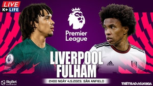 Nhận định, nhận định bóng đá Liverpool vs Fulham (02h00, 4/5), Ngoại hạng Anh hôm nay