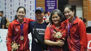 Xem lại những khoảnh khắc đáng nhớ của Trương Twins, đưa bóng rổ nữ Việt Nam đạt hạng 4 SEA Games 32