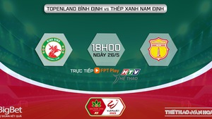 Nhận định, soi kèo Bình Định vs Nam Định (18h00, 26/5), vòng 9 V-League 