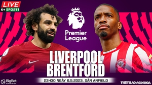 Nhận định, nhận định bóng đá Liverpool vs Brentford (23h30, 6/5), Ngoại hạng Anh vòng 35