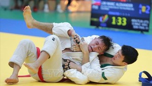 Kết quả võ thuật SEA Games 32: Đoàn thể thao Việt Nam có huy chương ở Jujitsu 