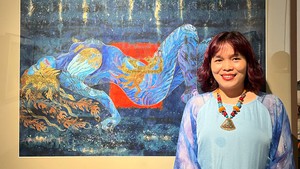 Triển lãm 'Mây ngỏ' của Phan Minh Bạch: Đậm đặc tính nữ trong hành trình thức tỉnh nội giới