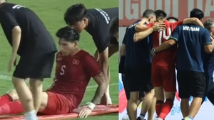 3 trụ cột cùng chấn thương ở trận thắng Hong Kong (Trung Quốc), ĐT Việt Nam sắp gặp đội bóng từng thắng đậm Thái Lan