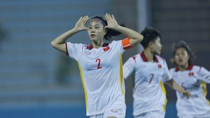 Hot girl đội trưởng lập công, U20 nữ Việt Nam sớm giành vé dự VCK U20 châu Á