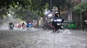 Bắc Bộ, Thanh Hóa và Nghệ An có mưa 