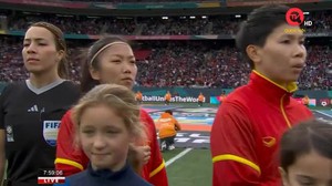 Khoảnh khắc Quốc ca Việt Nam vang lên trên đấu trường World Cup gây xúc động
