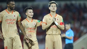 Quang Hải thở phào, Công An Hà Nội tạo bước ngoặt với Hà Nội FC trong cuộc đua vô địch