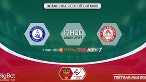 Nhận định bóng đá Khánh Hòa vs TPHCM, nhận định bóng đá vòng 3 giai đoạn 2 V-League (17h00, 29/7)
