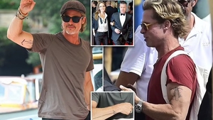 Sưu tập hình xăm ấn tượng của Brad Pitt, từ ngày sinh của Angelina Jolie tới bóng của người đàn ông bí ẩn...