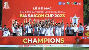 Việt 'Hải Dương' tỏa sáng rực rỡ, Mobi FC chính thức vô địch HPL-S10