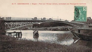 Ảnh = Ký ức = Lịch sử (kỳ 80): Cây cầu thép sớm nhất ở nước ta