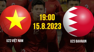 Xem trực tiếp bóng đá U23 Việt Nam vs U23 Bahrain ở đâu? VTV có phát trực tiếp?