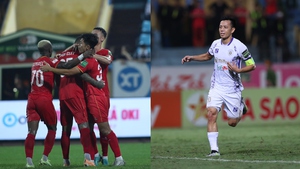 Cuộc đua vô địch V-League 2023: Cơ hội chia đều cho 4 đội, chờ trận 'derby Thủ đô' rực lửa