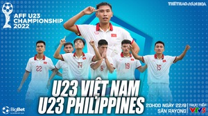 Nhận định bóng đá U23 Việt Nam vs U23 Philippines (20h00, 22/8), U23 Đông Nam Á 2023 
