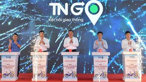 500 xe đạp điện công cộng cho thuê đầu tiên ở Hà Nội