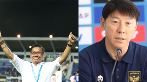 HLV Hoàng Anh Tuấn có chức vô địch đầu tiên, HLV Shin Tae Yong bị chỉ trích vì vẫn trắng tay với bóng đá Indonesia