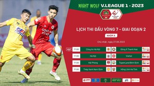 Lịch thi đấu bóng đá hôm nay 27/8: CAHN vs Thanh Hóa, Hà Nội vs Viettel