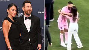 Hài hước với khoảnh khắc vợ Messi suýt hôn trai lạ vì tưởng nhầm là chồng