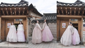 Vừa lên báo Thái, mẫu ảnh 9X Chi Hoàng lại thân thiết Hoa hậu Đỗ Hà ở xứ Hàn