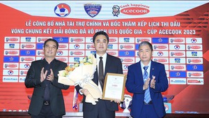 Acecook tài trợ chính cho VCK giải bóng đá vô địch U15 QG 2023