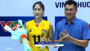 Trang bóng chuyền Thái Lan đăng ảnh Kiều Trinh, hàng trăm fan Thái khen xinh đẹp, đánh hay, so sánh với Thanh Thúy