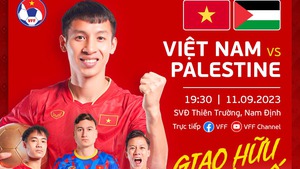 Lịch thi đấu bóng đá hôm nay 11/9: Việt Nam vs Palestine