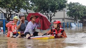 Mưa bão nhiệt đới tiếp tục gây ảnh hưởng tại Trung Quốc