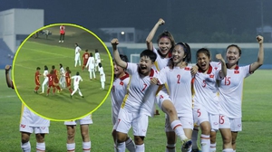 Đàn em Huỳnh Như, Thanh Nhã dàn xếp đá phạt góc theo kiểu ‘vòng tròn ma thuật’ trong chiến thắng ấn tượng trước đội bóng Tây Á