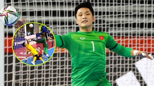 Thủ môn Việt Nam 2 lần vào Top 10 thế giới, khiến BLV nước ngoài gào khản cổ vì pha cứu thua khó tin trước đối thủ Tây Á