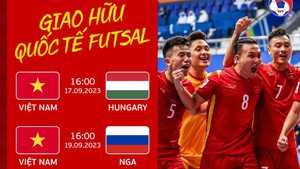 Kết quả futsal Việt Nam 3-3 Nga: Kịch tính những giây cuối 