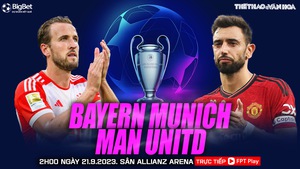 Nhận định bóng đá Bayern vs MU (02h00, 21/9), vòng bảng Cúp C1