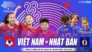 Nhận định bóng đá nữ Việt Nam vs Nhật Bản (15h00, 28/9), vòng bảng ASIAD 2023  