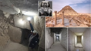 Giải mã những căn phòng bí mật của Kim tự tháp Sahure 4.400 năm tuổi