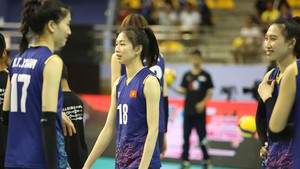TRỰC TIẾP bóng chuyền nữ Việt Nam vs Nhật Bản (1-2): Nhật Bản thắng hai set liên tiếp