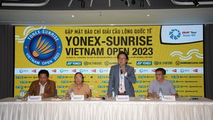 'Hotgirl' Thùy Linh bảo vệ chức vô địch giải cầu lông Vietnam Open 2023