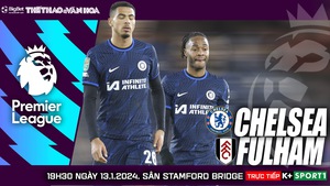 Nhận định bóng đá Chelsea vs Fulham (19h30, 13/1), vòng 21 Ngoại hạng Anh